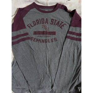 Florida State Women's Shirt FSU‎ Seminoles Long Sleeve Shirt Medium